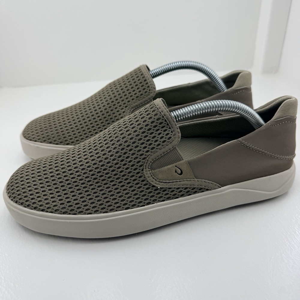 OluKai Lae'ahi Men's 8.5 Clay Breathable Mesh Slip On Casual Shoes 10443-1010
